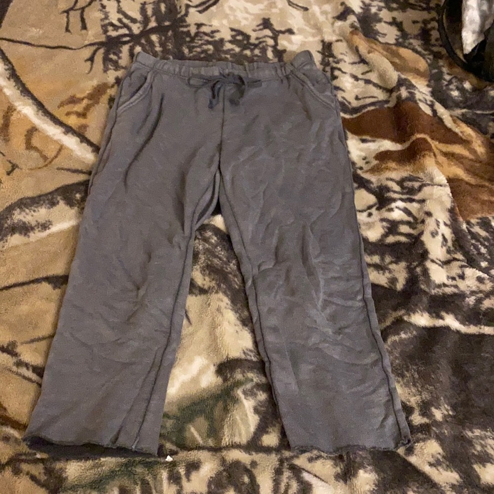 Aerie Sandy Fleece Cropped Sweat Pant